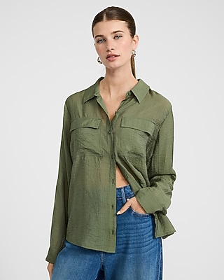 women's green dress shirt Shirts emerald green button up shirt women's