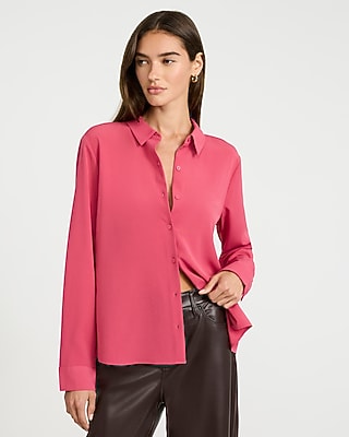 ladies pink dress shirts Women's & Blouses feature: meridian-wicking