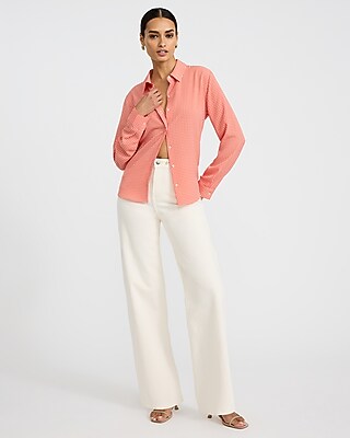Geo Printed Portofino Shirt - image 5