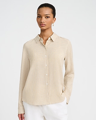 Geo Printed Portofino Shirt
