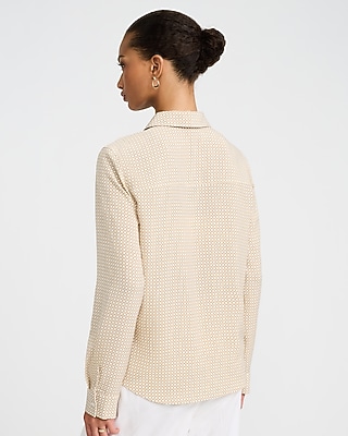 Geo Printed Portofino Shirt