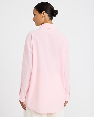 Textured Oversized Shirt