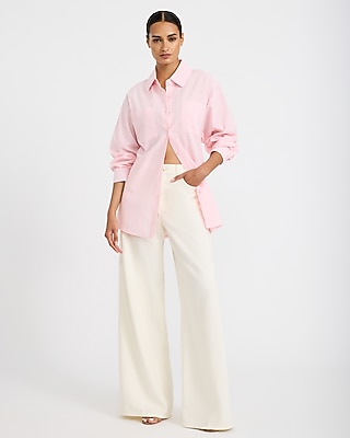 Textured Oversized Shirt