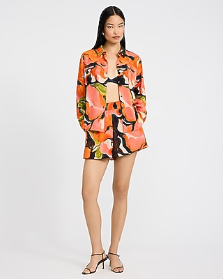 Floral Printed Portofino Shirt