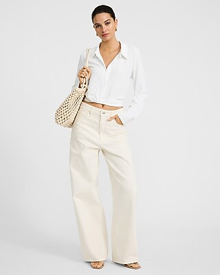 Long Sleeve Tuck Front Shirt - image 3