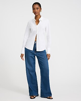 Stretch Cotton Essential Shirt
