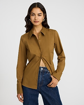 Stretch Cotton Essential Shirt