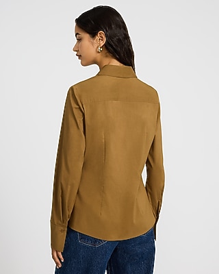 Stretch Cotton Essential Shirt