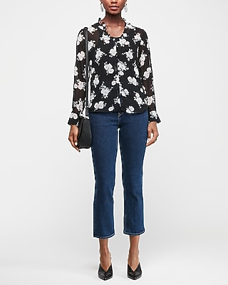 express floral portofino shirt