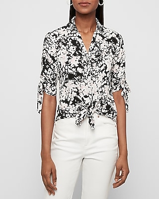 express tie front top