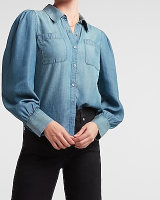 express blue top