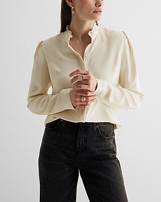 Women's Work Tops - Dress Shirts & Blouses For Work - Express