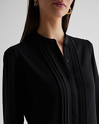 Relaxed Pleated Portofino Shirt