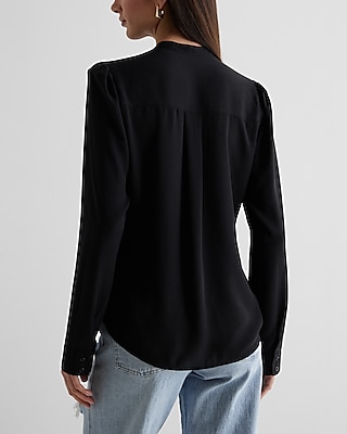 Relaxed Pleated Portofino Shirt