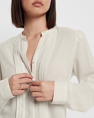Relaxed Pleated Portofino Shirt