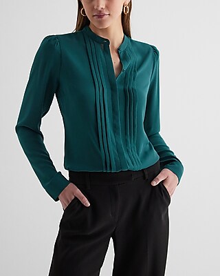 Relaxed Pleated Portofino Shirt