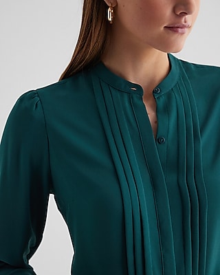 Relaxed Pleated Portofino Shirt