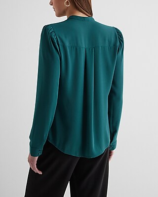 Relaxed Pleated Portofino Shirt