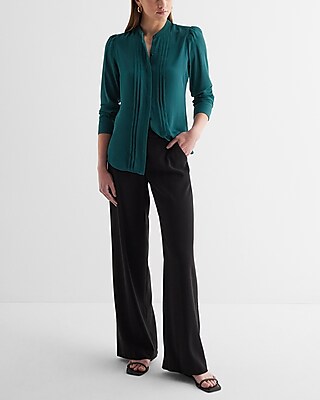 Relaxed Pleated Portofino Shirt