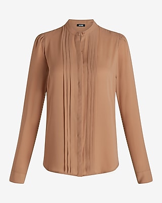 Relaxed Pleated Portofino Shirt