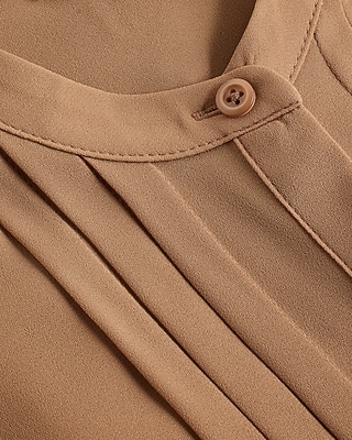 Relaxed Pleated Portofino Shirt