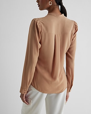 Relaxed Pleated Portofino Shirt