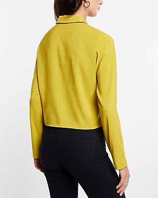 Tie Front Relaxed Portofino Shirt