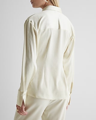 SPLIT TAIL SHIRT 9709203:VAPOR 906:S