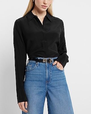 Silk Slim Portofino Shirt Express