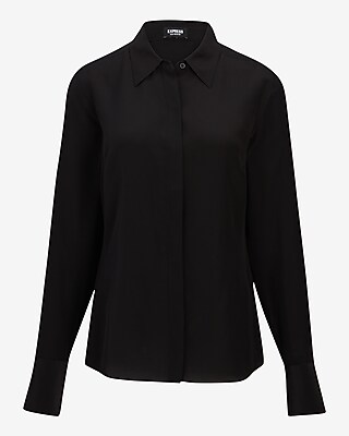 Silk Slim Portofino Shirt