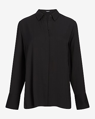 Relaxed Tunic Portofino Shirt | Express