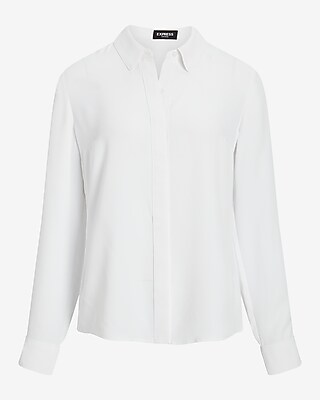 Georgette Relaxed Portofino Shirt