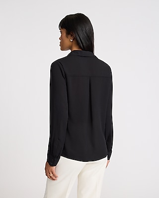 Georgette Relaxed Portofino Shirt