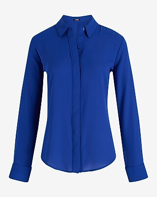 Georgette Portofino Shirt - image 4
