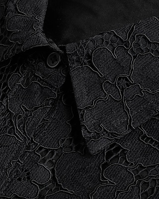 Lace Boyfriend Portofino Shirt