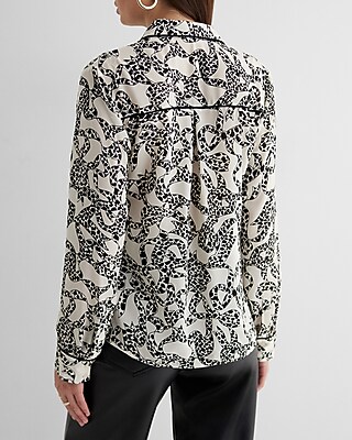 Relaxed Printed Tipped Portofino Shirt - image 3