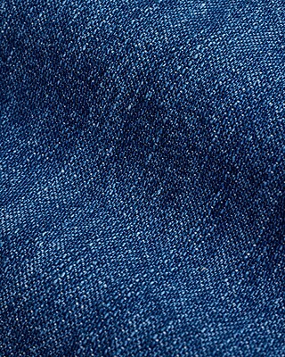 Relaxed Denim Tie Neck Portofino Shirt