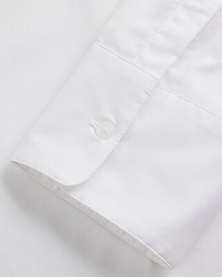 Poplin Embellished Boyfriend Portofino Shirt
