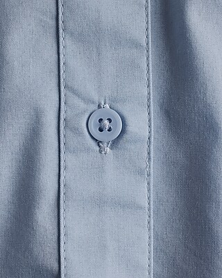 Poplin Embellished Boyfriend Portofino Shirt