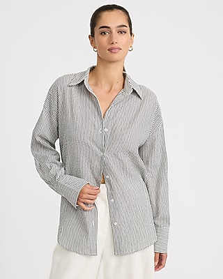 Striped Oversized Shirt