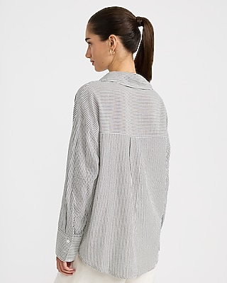 Striped Oversized Shirt