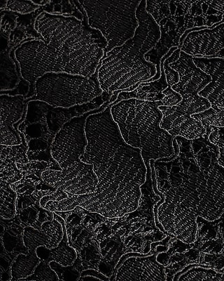 PRETTY PORTO BLACK LACE 9710048:PITCH BLACK:M