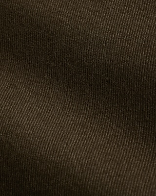 Twill Cropped Shacket