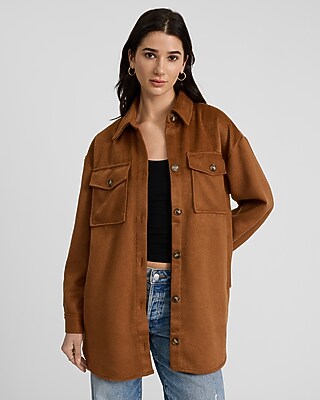 Oversized Double Pocket Shacket