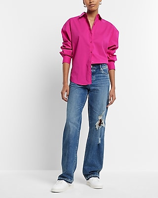 Poplin Boyfriend Portofino Shirt
