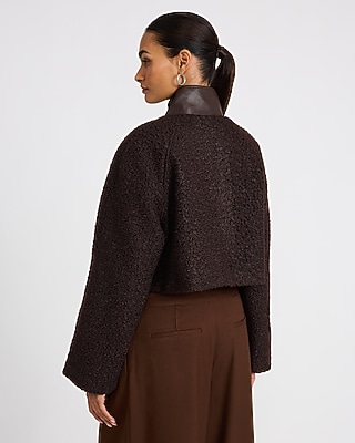 Express x Sarah Jane Nader | The Off Duty Boucle Jacket
