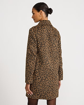 Leopard Midi Coat
