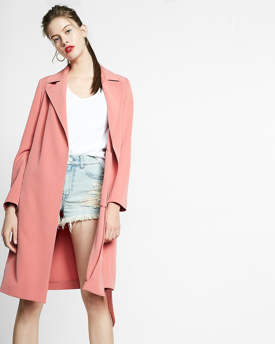 Soft Trench Coat | Express