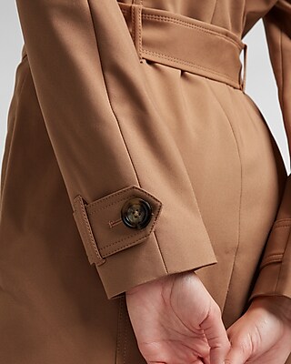 trench coat with buttons