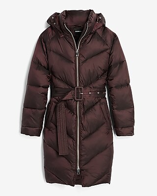 express long puffer coat